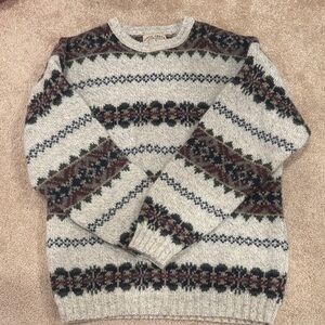 Birch Creek wool sweater men’s size Large